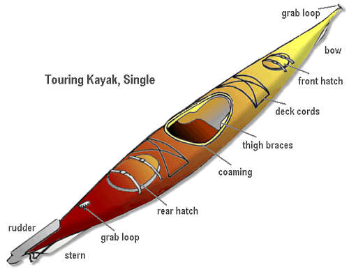 kayak drawing
